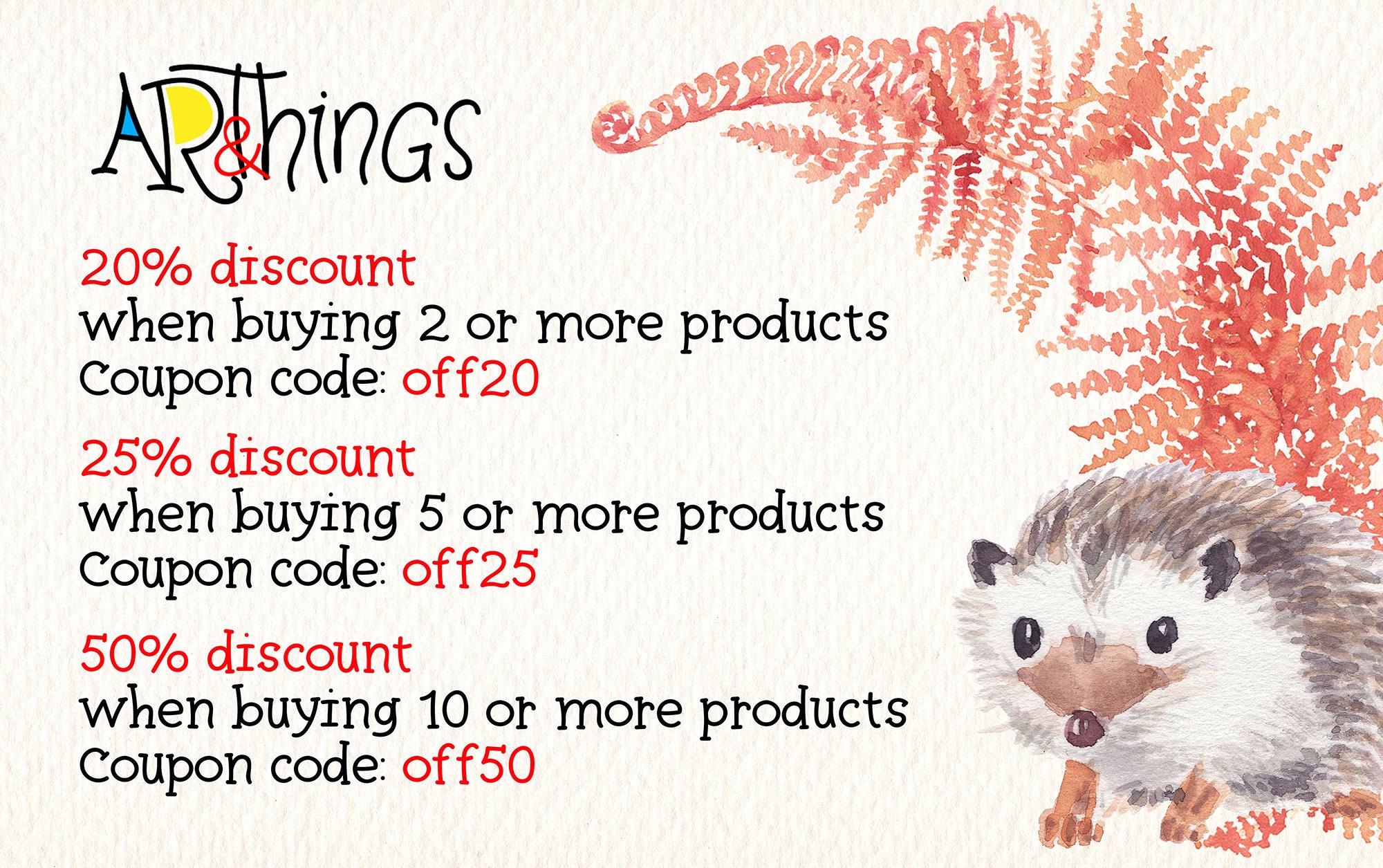 Hedgehog Watercolor Clipart Set. Predesigned Images Ideal for Products ...