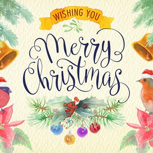watercolor christmas png clipart. imágenes prediseñadas de acuarela. Ideal para, imprimibles, tarjetas, carteles, pegatinas, web y mucho más