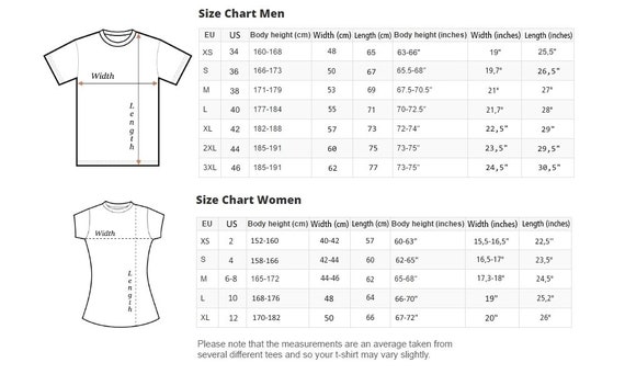 Shirt Size Chart India Vs Usa