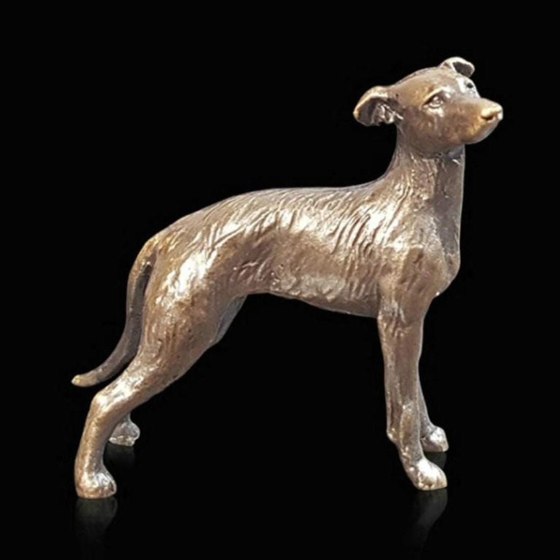 Handgemachte Bronze Lurcher Ornament Etsy