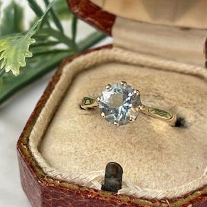 Anello Solitario Oro Giallo Taglio Goccia Moissanite - Foto 10