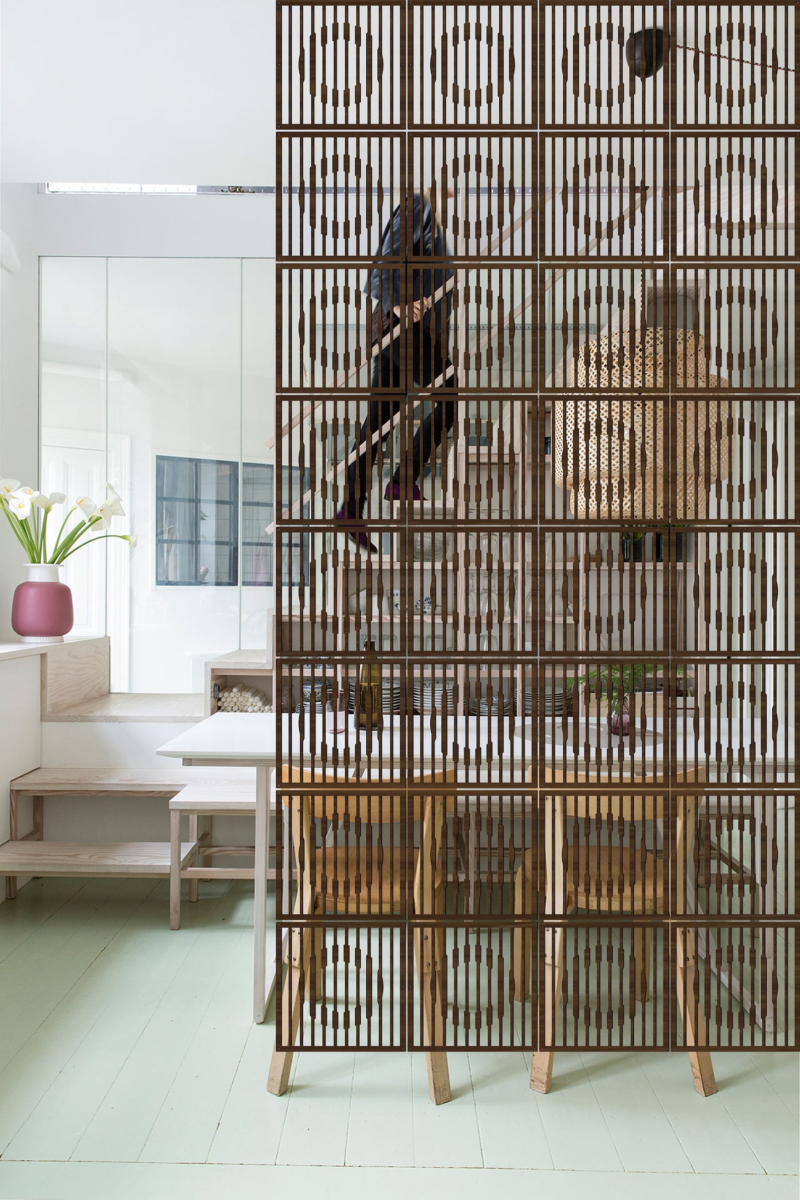 Room Divider Partition / Hanging Modern Partitions / Panel Etsy