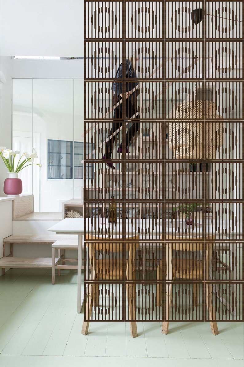 Room Divider Partition / Hanging Modern Partitions / Panel Etsy