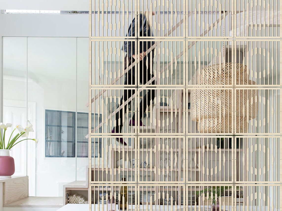 Room Divider Partition / Hanging Modern Partitions / Panel Etsy