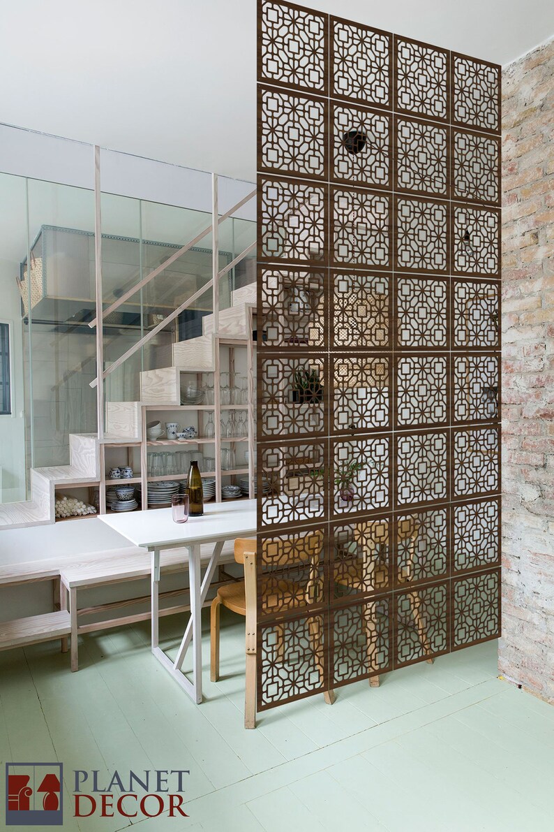 Room Divider Partition / Hanging Modern Partitions / Panel Etsy