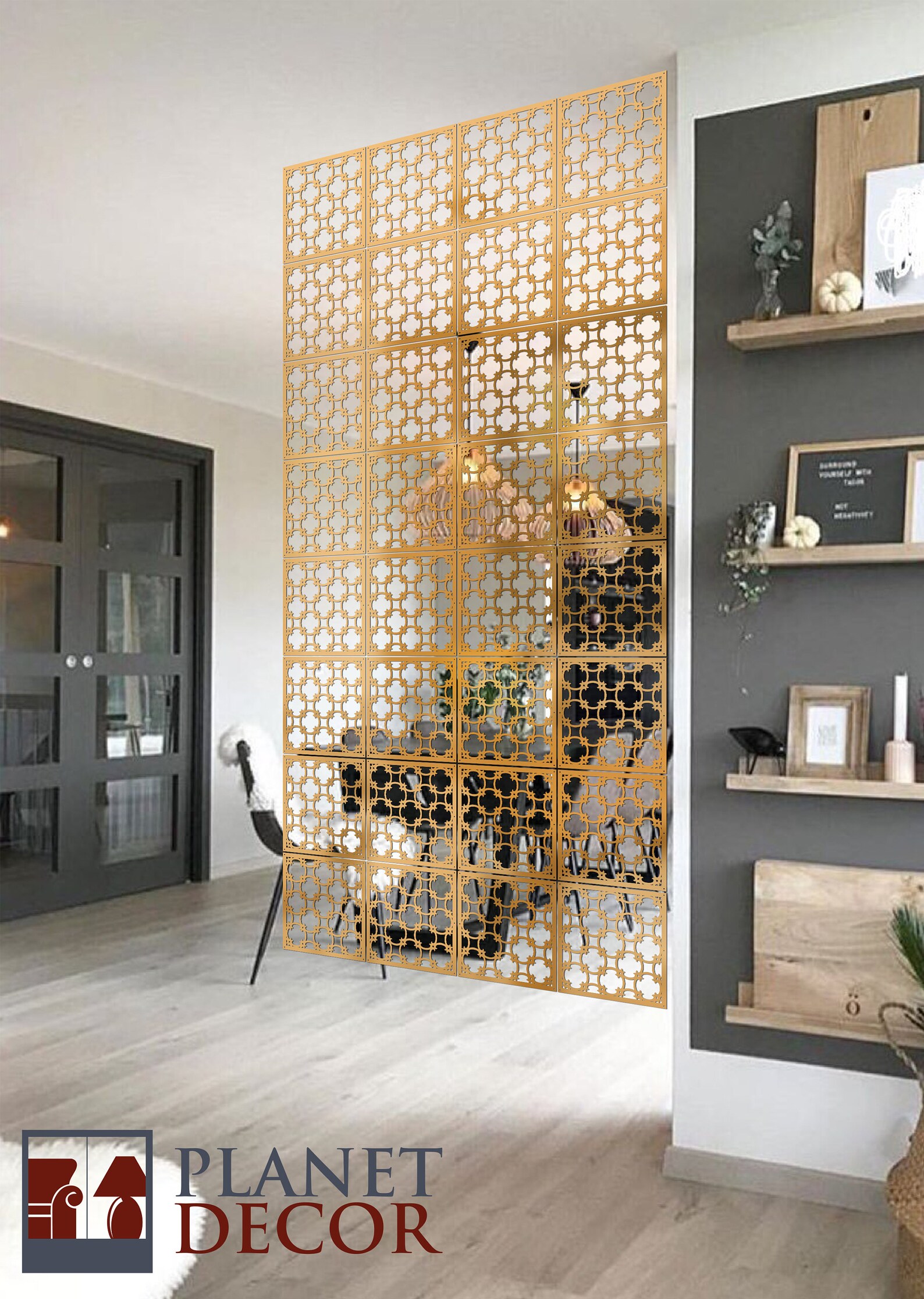 Room Divider Partition / Hanging Modern Partitions / Panel Etsy