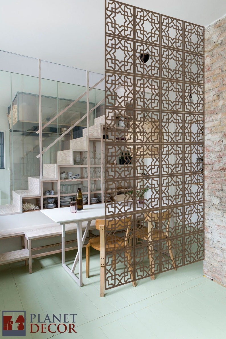 Room Divider Partition / Hanging Modern Partitions / Panel Etsy