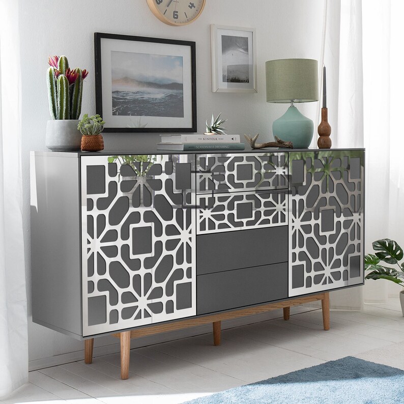 Aster Furniture Overlays Mirrored Furniture Furniture Etsy