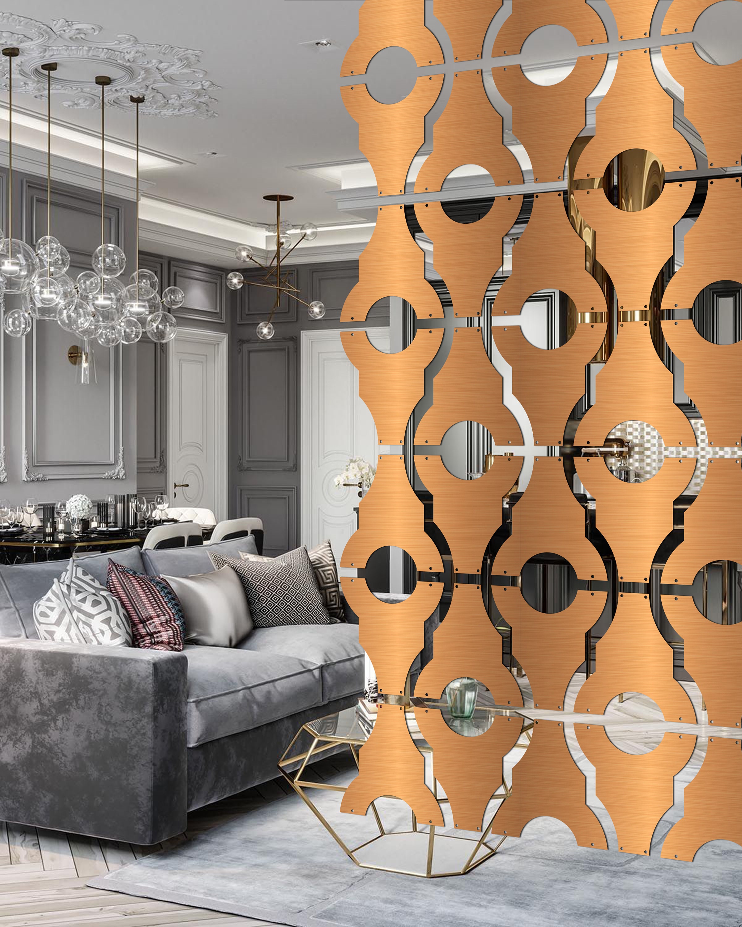 Room Divider Partition Hanging Etsy