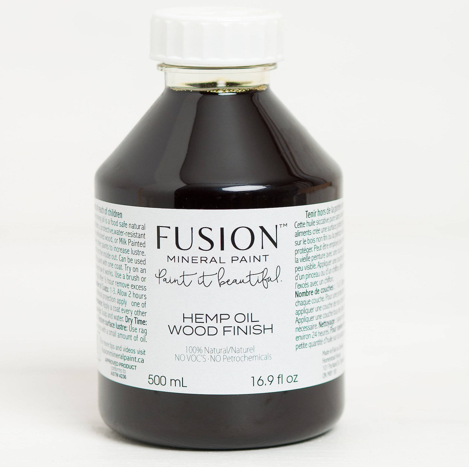 Hemp Oil Wood Finish by Fusion Mineral Paint 100 Natural Etsy