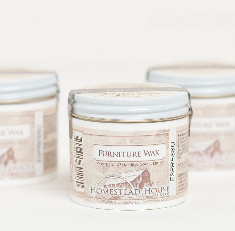 Homestead House Furniture Wax Made in Canada 3 Colours Etsy