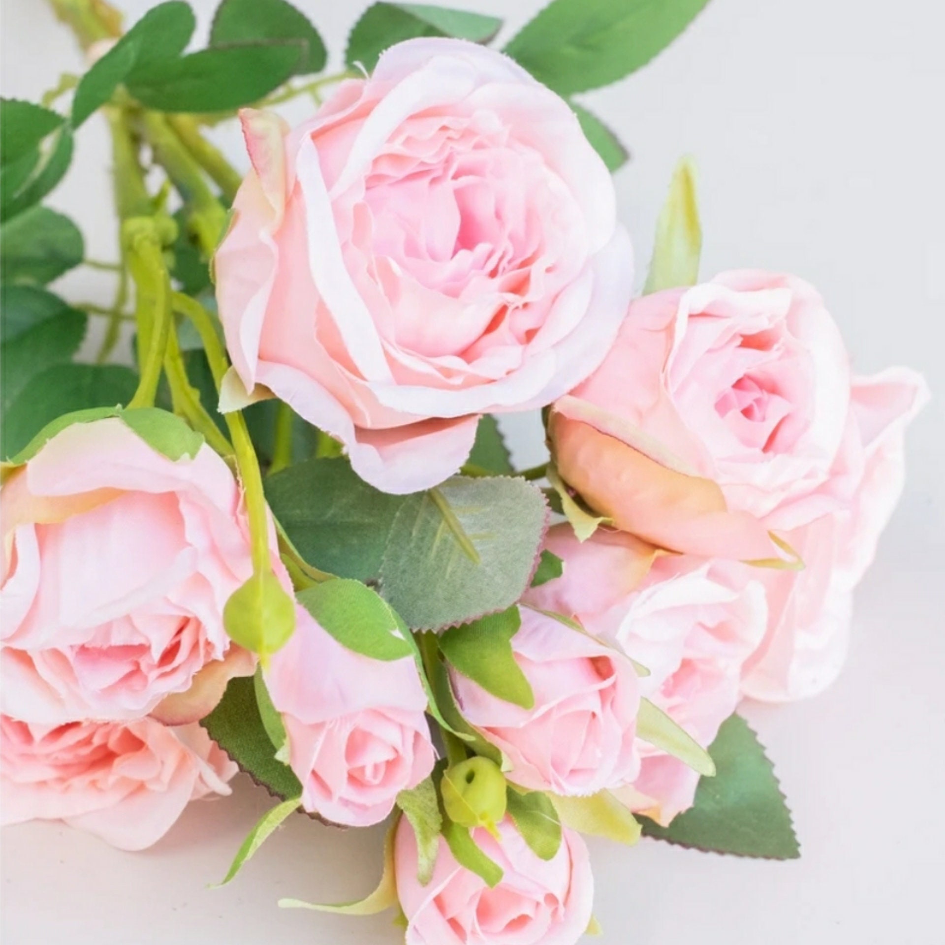 Pink Spray Rose Bouquet Wedding Bouquet Flower Posy Etsy