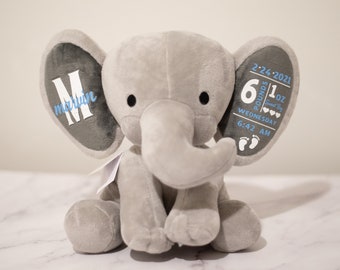 2 prints elephant charms elephants 40 x 38 mm