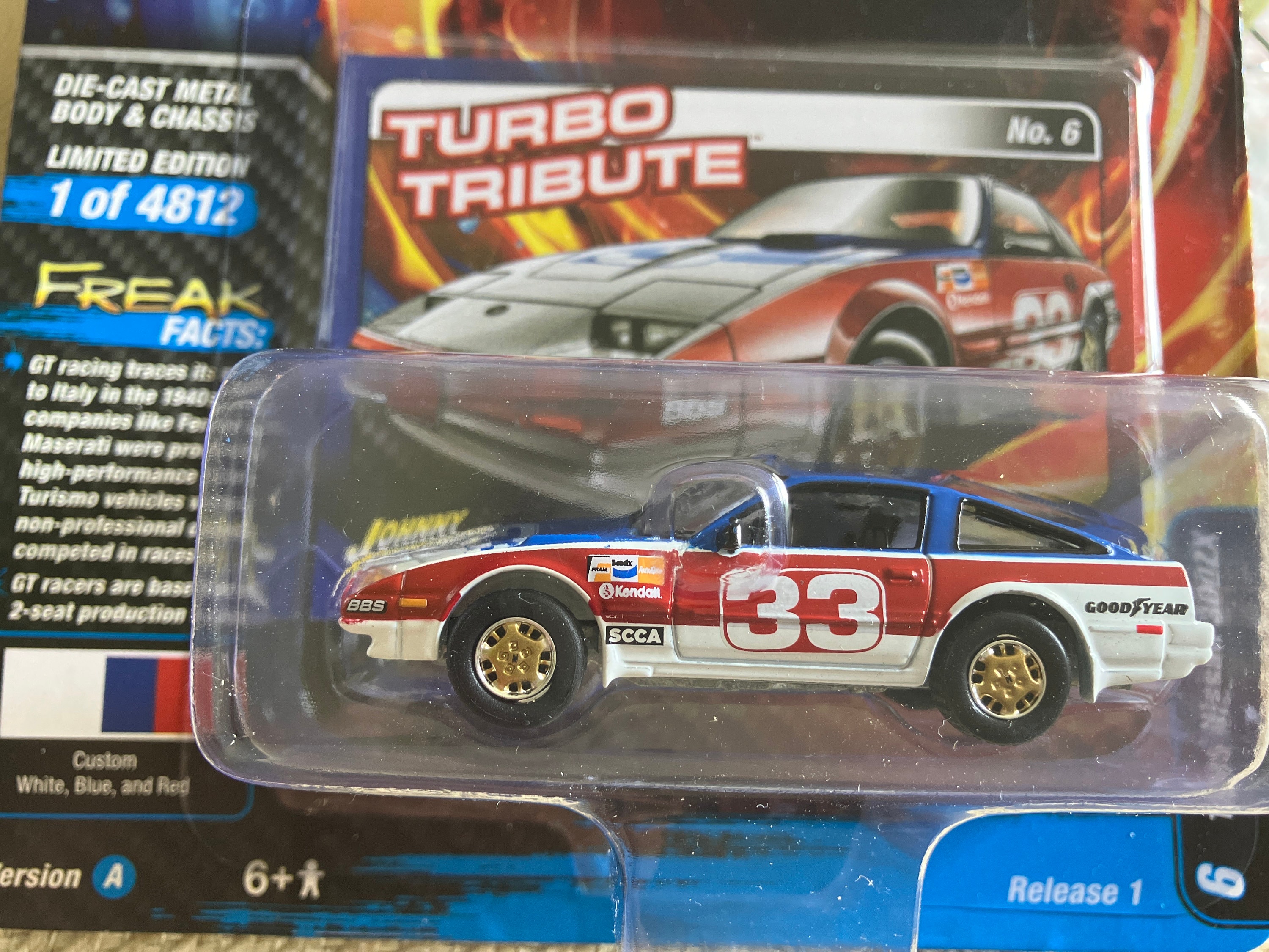 Johnny Lightning 1985 Nissan 300zx-diecast Car 1/64 Scale Limited
