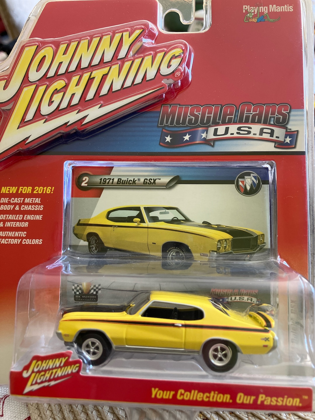 Johnny Lightning 1971 Buick GSX-1/64 Diecast Car- - Etsy