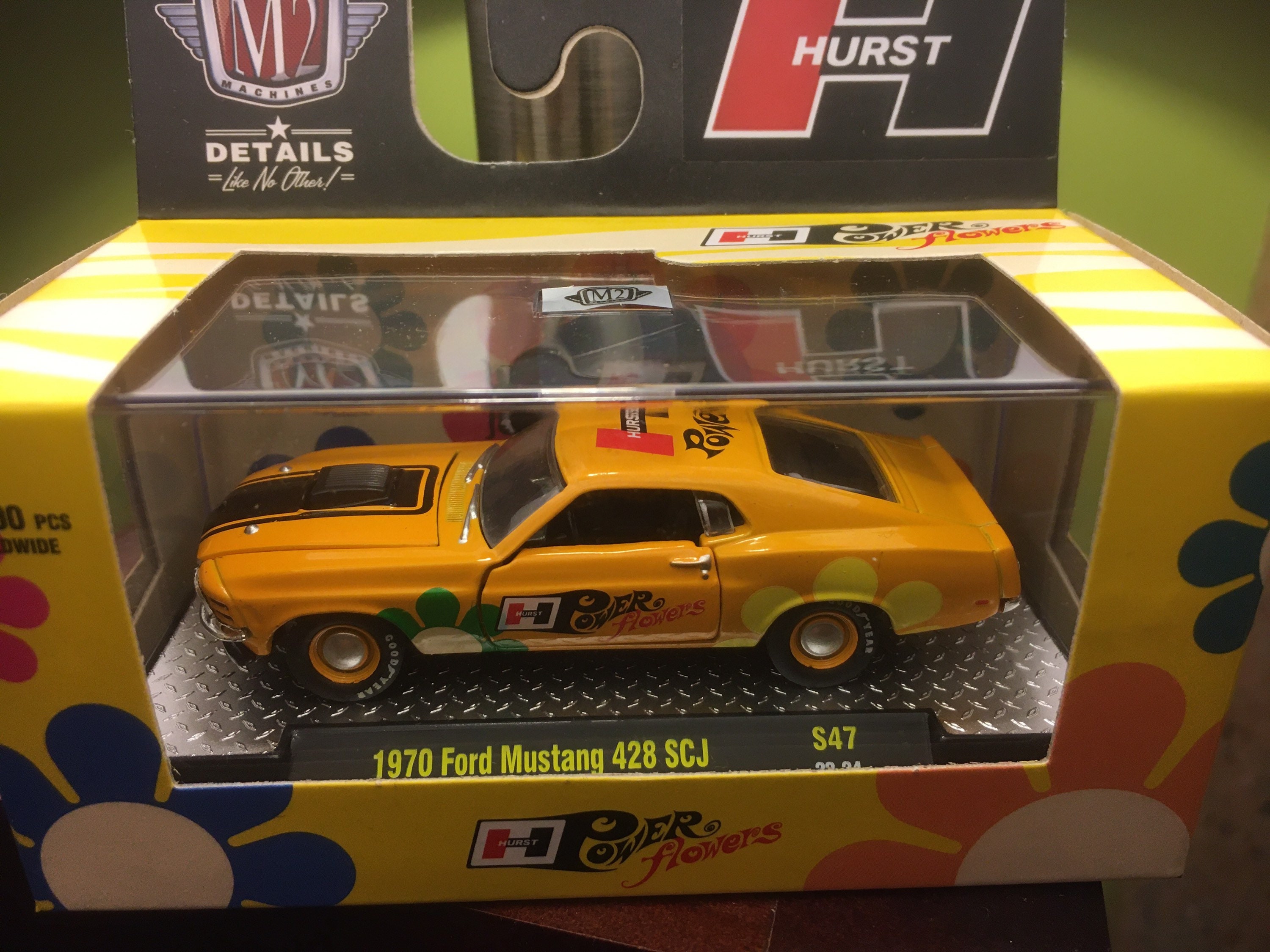 M2マシーン ウォルマート限定　1970 フォード・マスタング 428 SCJ Amazon | M2 MACHINES 1:24SCALE 
