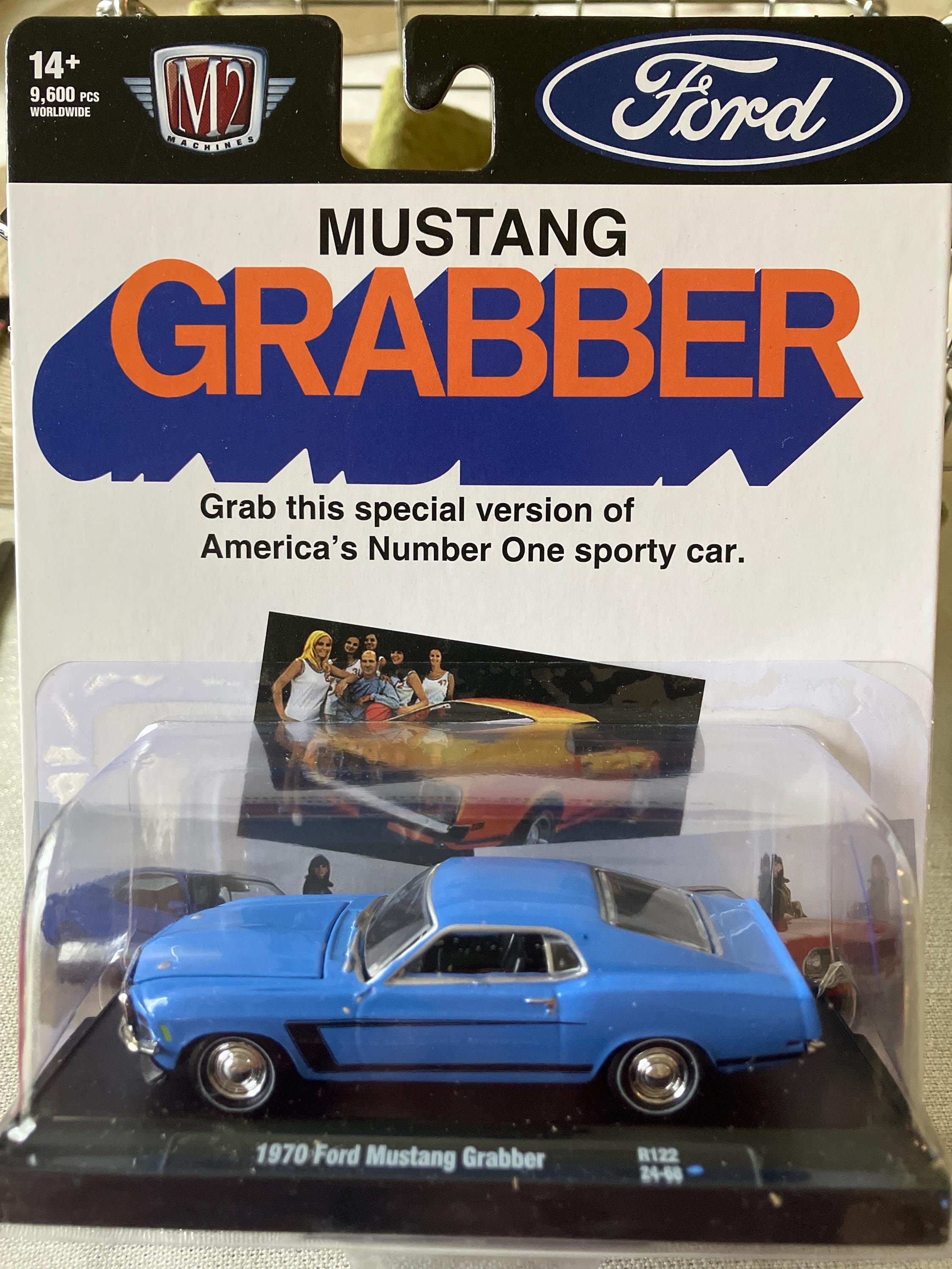M2 Machines 1970 Ford Mustang Grabber -limited Edition 1/64