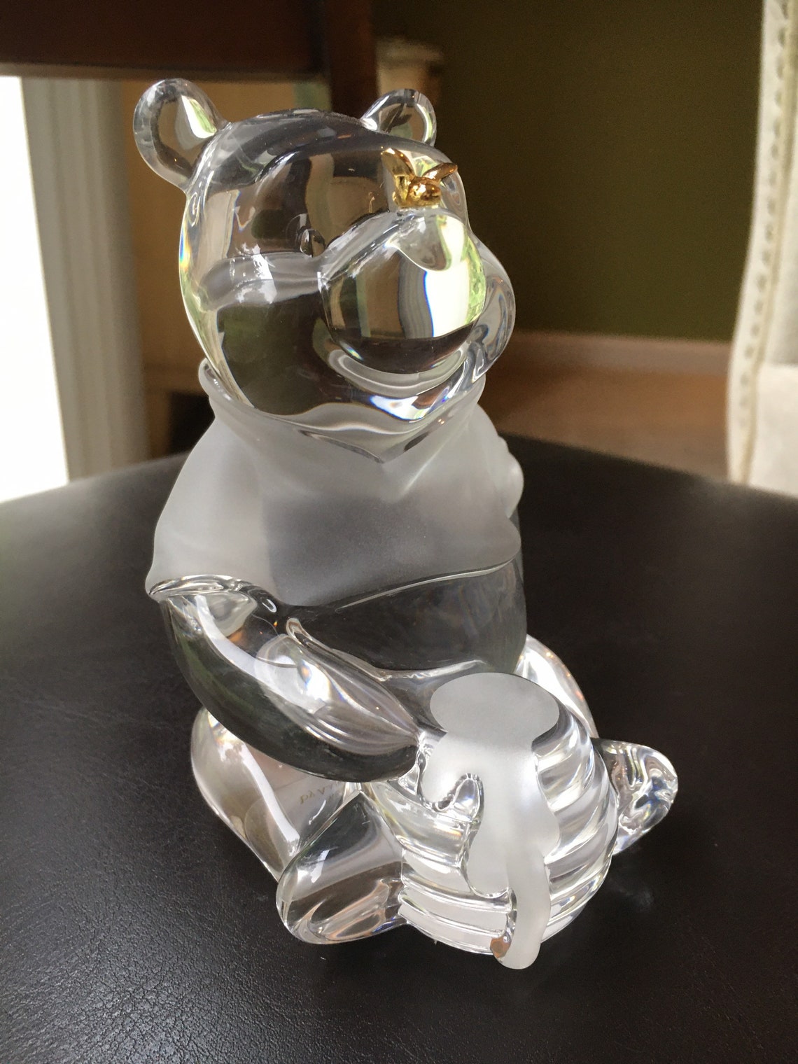 Disney Lenox classics Winnie the Pooh-crystal figurine New in | Etsy