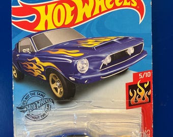 Hot wheels 1/64 diecast’68 Shelby GT500 Flames