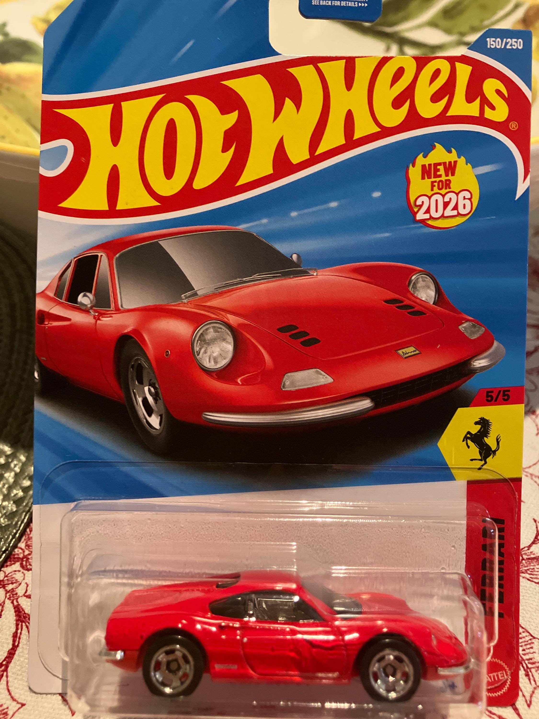 Ferrari Dino Toy - Etsy