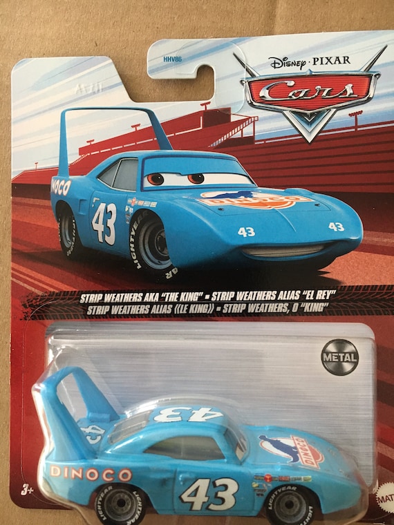 Disney Pixar Cars the King Dinoco 431/64 Diecast Car NIP Etsy Disney Pixar Cars the King Dinoco 431/64 Diecast Car NIP Etsy