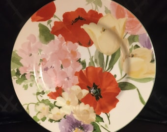 Mikasa L3434 Floribunda fine porcelain plate