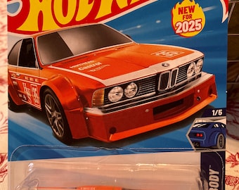 Hot wheels BMW 635 CSi-1/64 diecast car