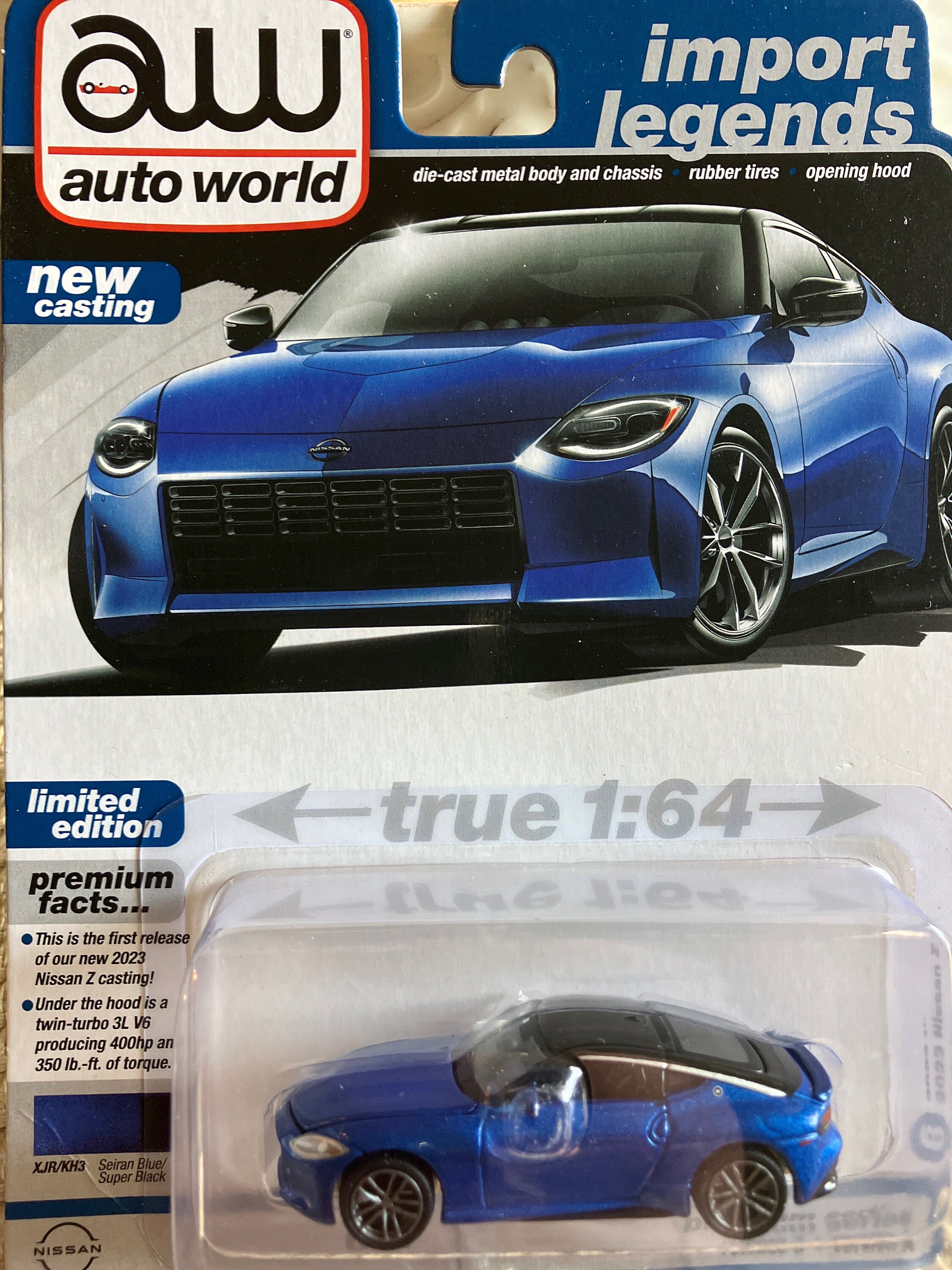 Auto World 2023 Nissan Z Limited Edition 1/64 Diecast Car