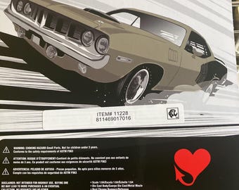 M2 Machines 1971 Plymouth HEMI Cuda -limited Edition 1/64 Diecast