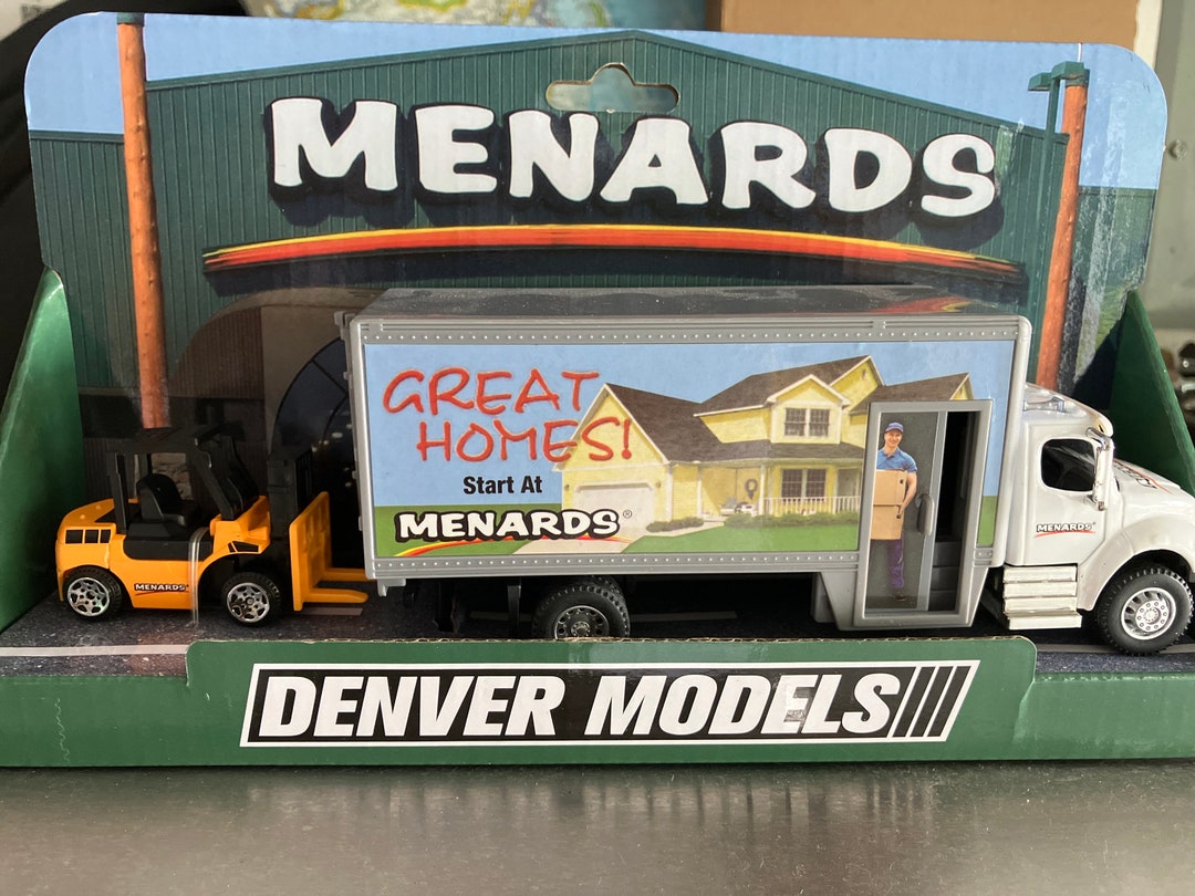 Denver Models Menards Truck and Forklift Diecast Toy Etsy
