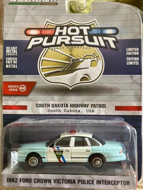 Greenlight 1992 Ford Crown Victoria Police Interceptor 1/64 Metal