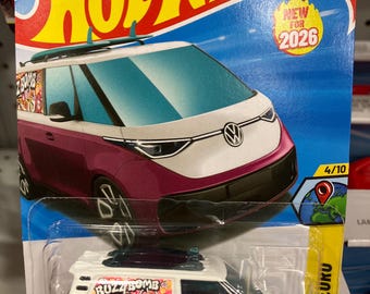 1/64 diecast  Hot Wheels VW  ID BUZZ Bomb