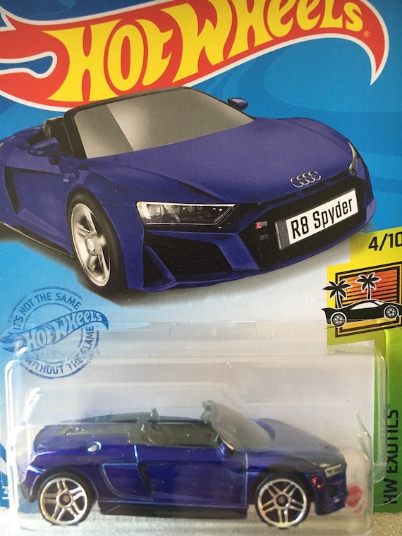 Hot Wheels 2019 Audi R8 Spyder-1/64 Diecast Car NIP - Etsy