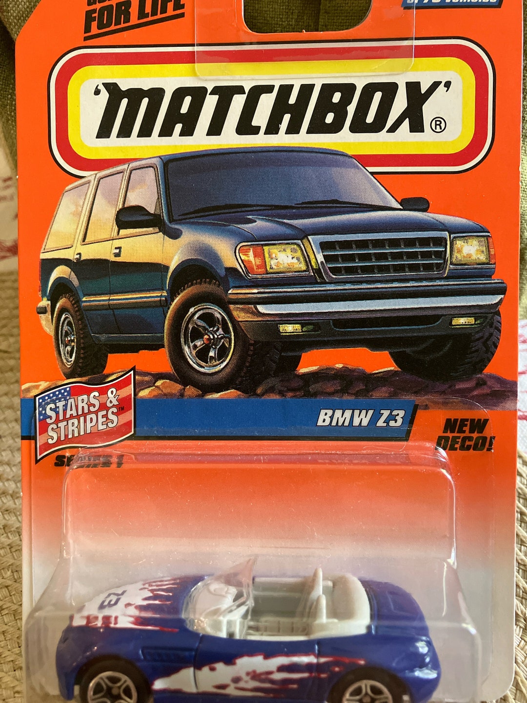 Matchbox BMW Z3-1/64 Diecast Car - Etsy