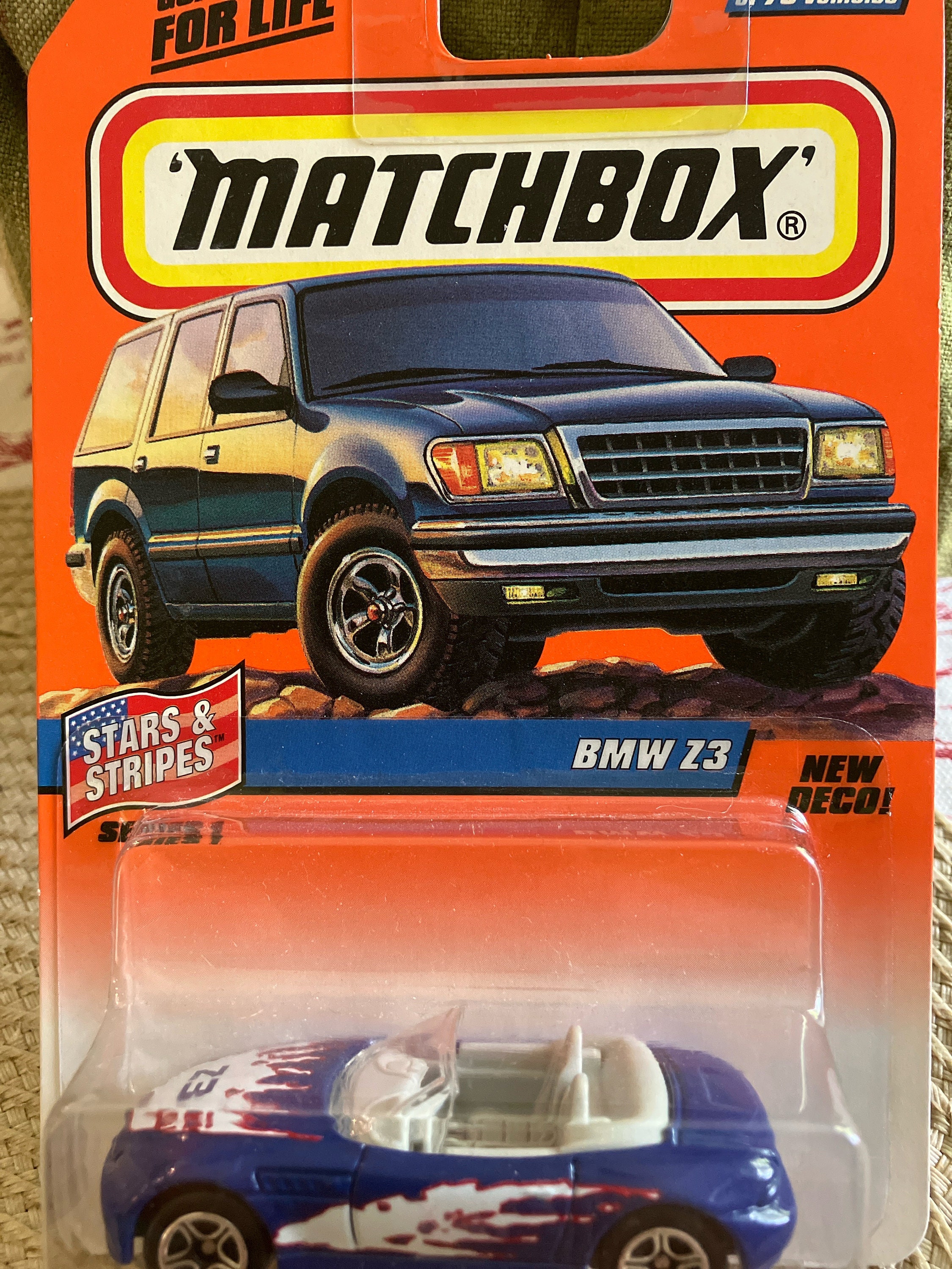 BMW Z3 Series ミニカー Matchbox BMW Z3-1/64 Diecast Car - Etsy