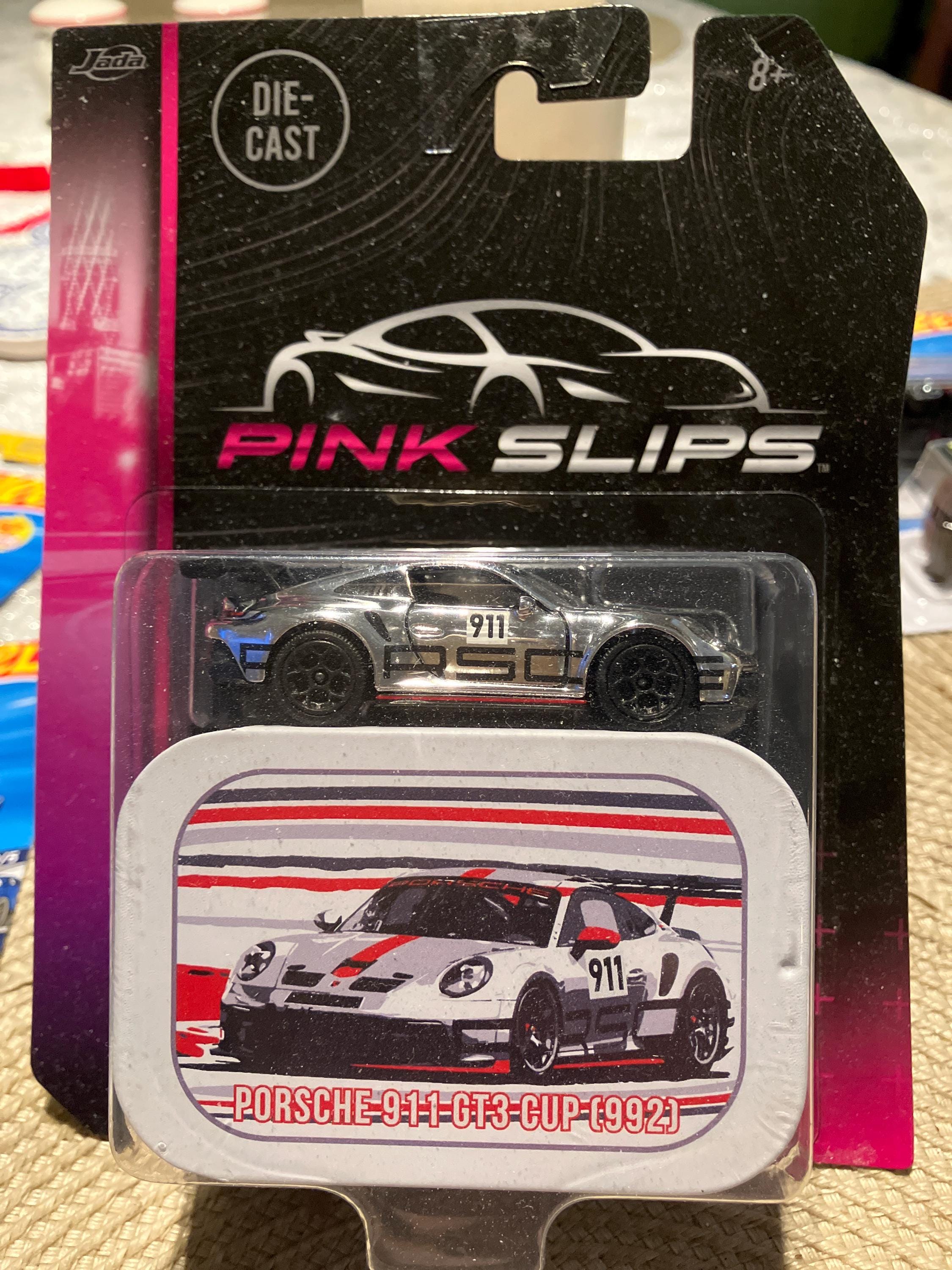 Jada Toys Porsche 911 GT3 Cup (992)-1/64 Diecast Car Pink Slips - Etsy