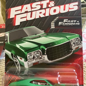Fast and Furious 1972 Ford Gran Torino Sport-diecast car NIB Hot Wheels