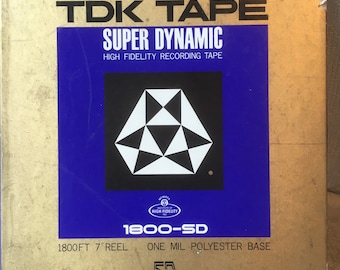Reel to reel tape TDK with recorded music albums…Jesus Christ Superstar and more!