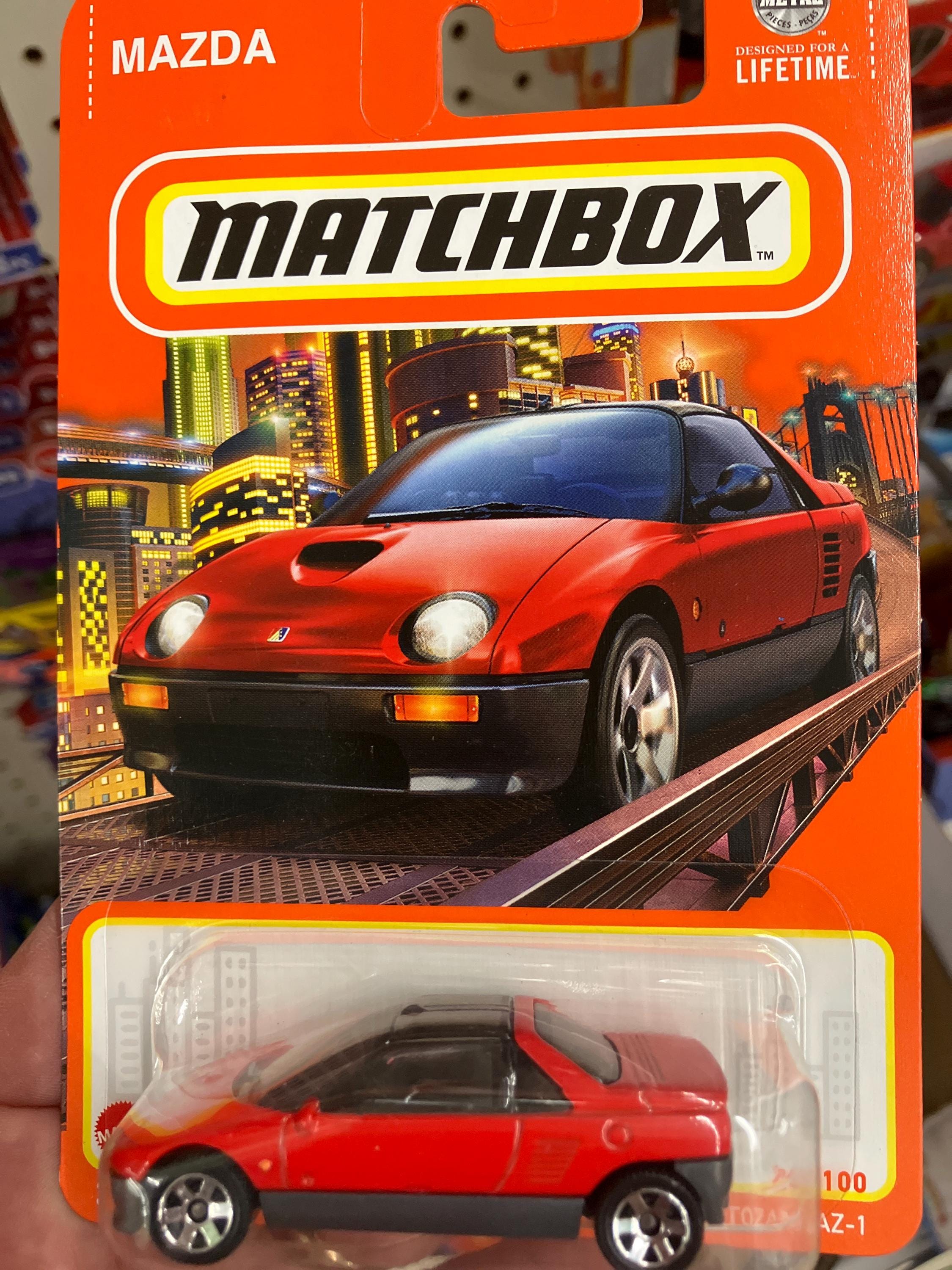 Matchbox 1/64 Diecast 1992 Mazda Autozam AZ-1 - Etsy