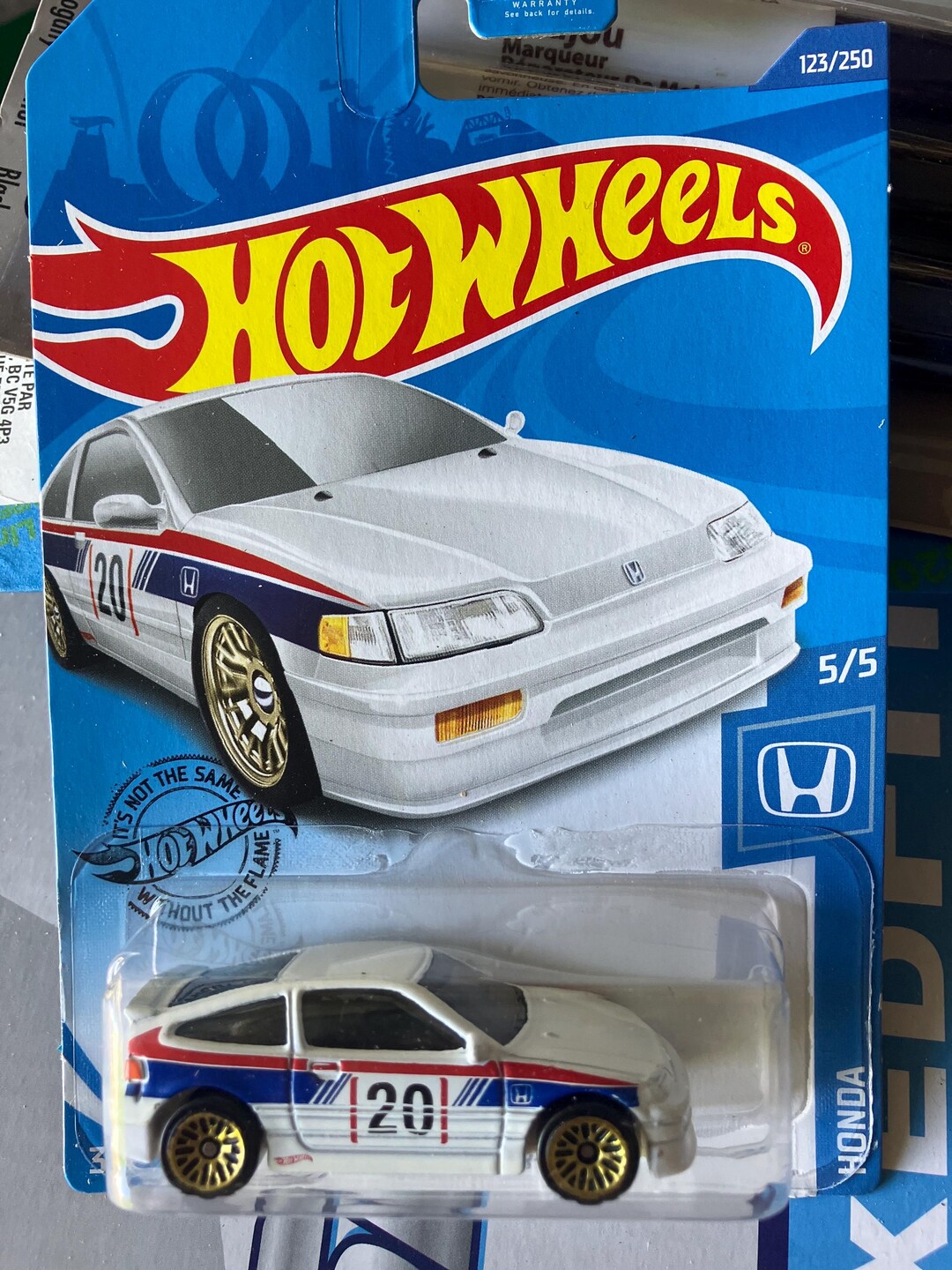 Hot Wheels 1/64 Honda CR-X 1988 - Modèle Mainline 2023 #10/10 - Neuf En Boîte