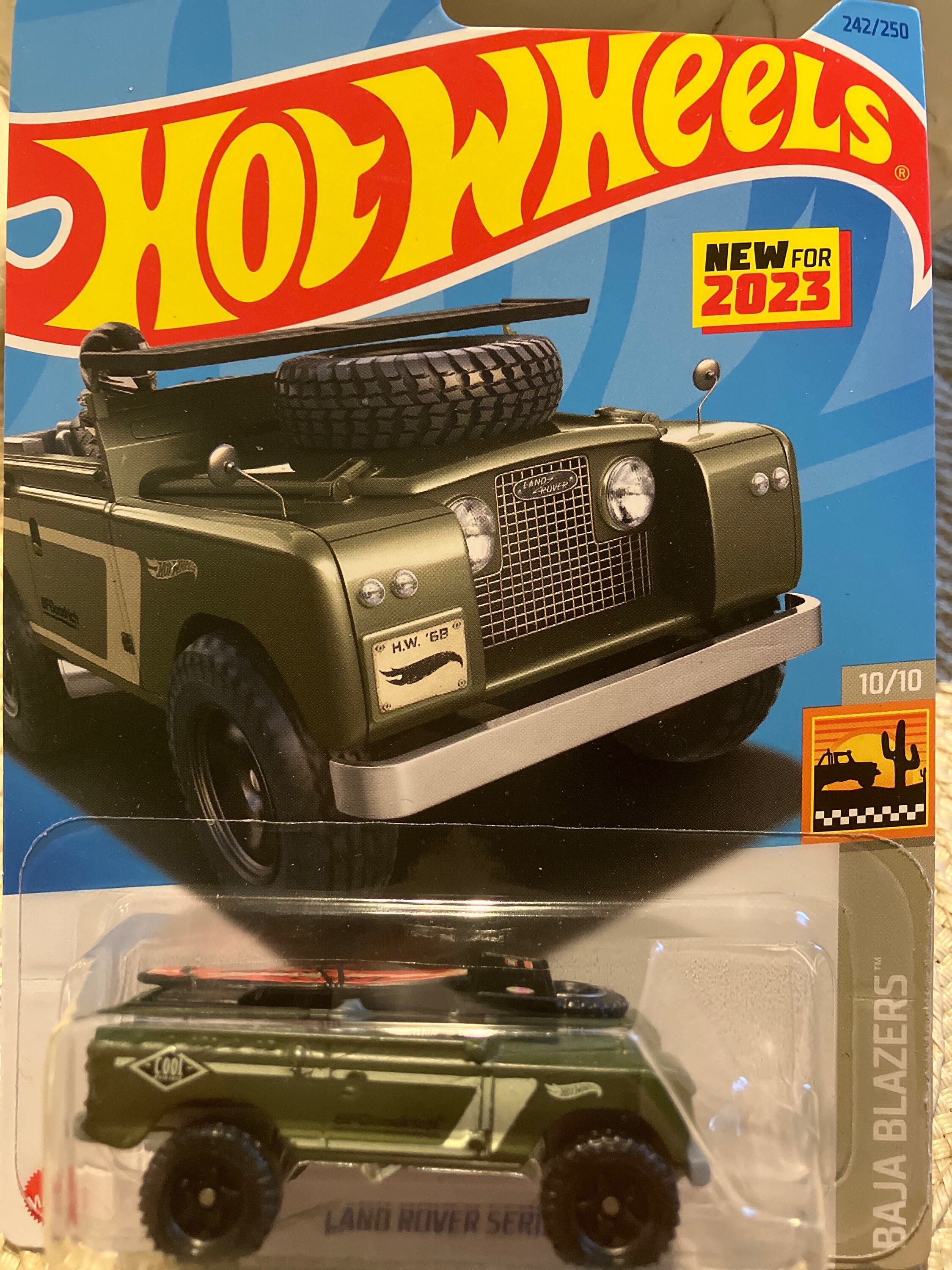 1/64 Hotwheels Land Rover Series Ii-diecast Car NIB - Etsy