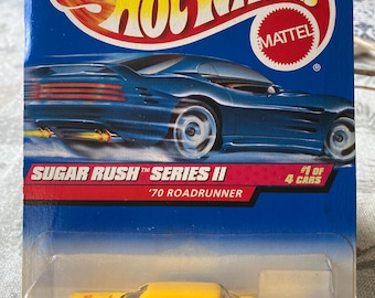 Hot Wheels 1970 Plymouth Roadrunner-yellow With Black Interior