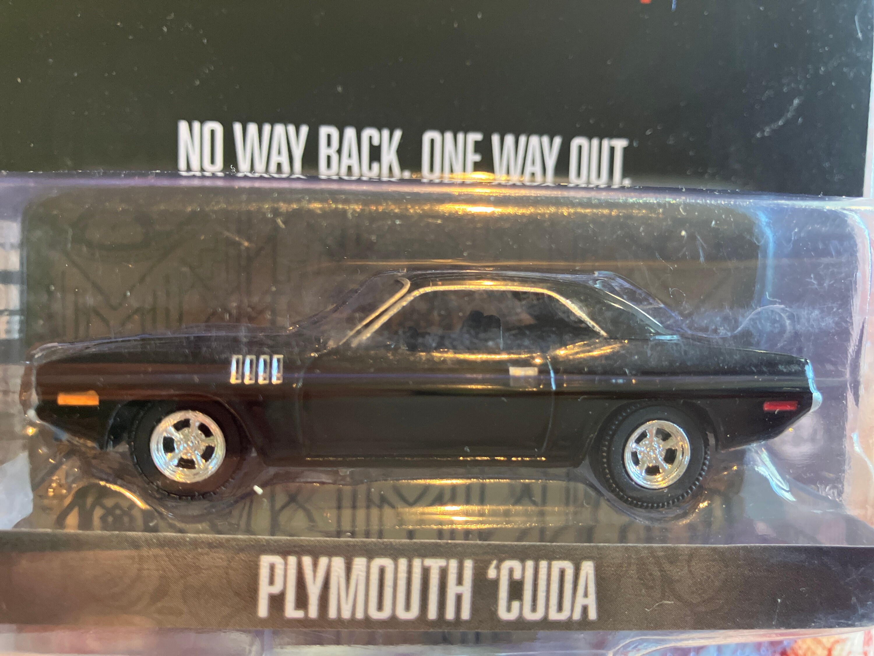 Greenlight John Wick Plymouth Cuda -1/64 Scale Diecast Car