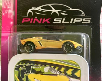 Jada Toys Lamborghini Aventador SV Roadster -1/64 Diecast Car Pink