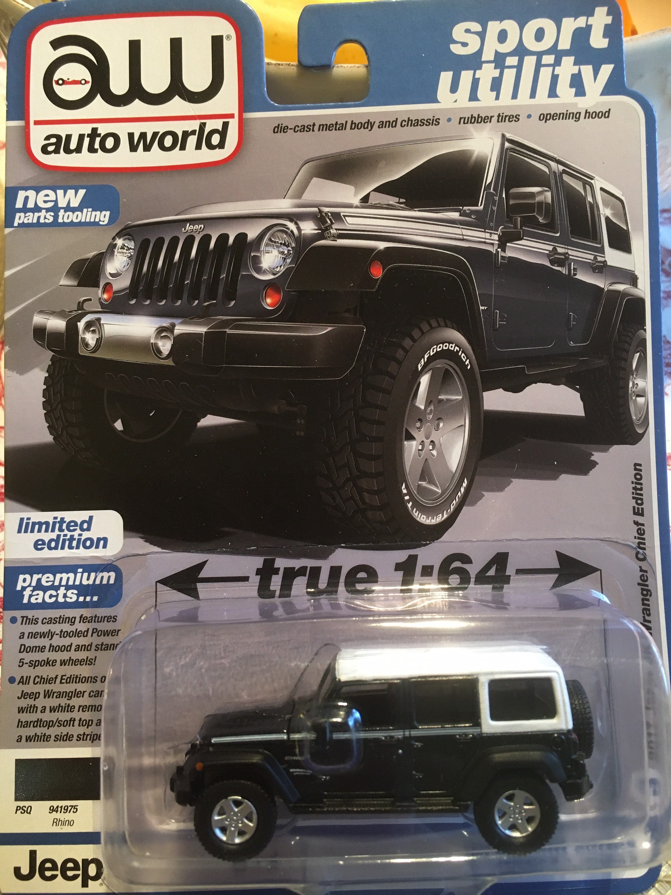Auto World 2017 Jeep JK Wrangler Chief Edition-1/64 Diecast - Etsy