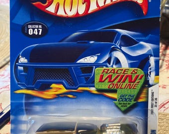 Hot Wheels Morris Wagon-black With Yellow Windows-2001 First