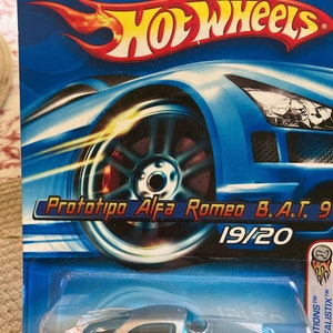 Hotwheels Alfa Romeo Prototype BAT9-diecast car 1/64