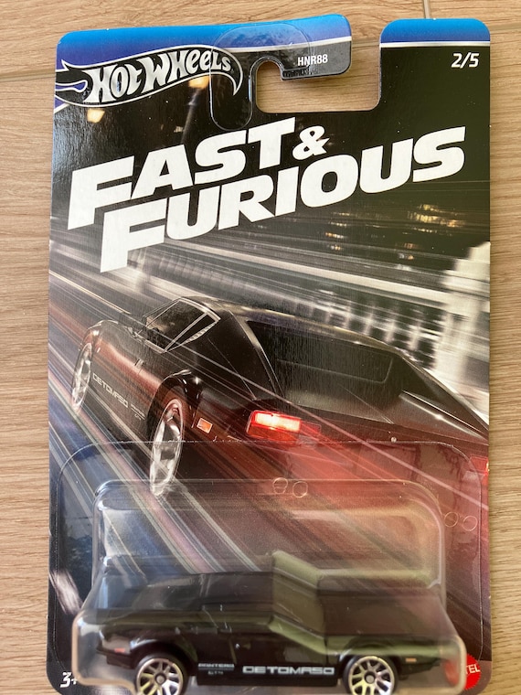 Hot Wheels De Tomaso Pantera Fast and Furious-diecast 1/64