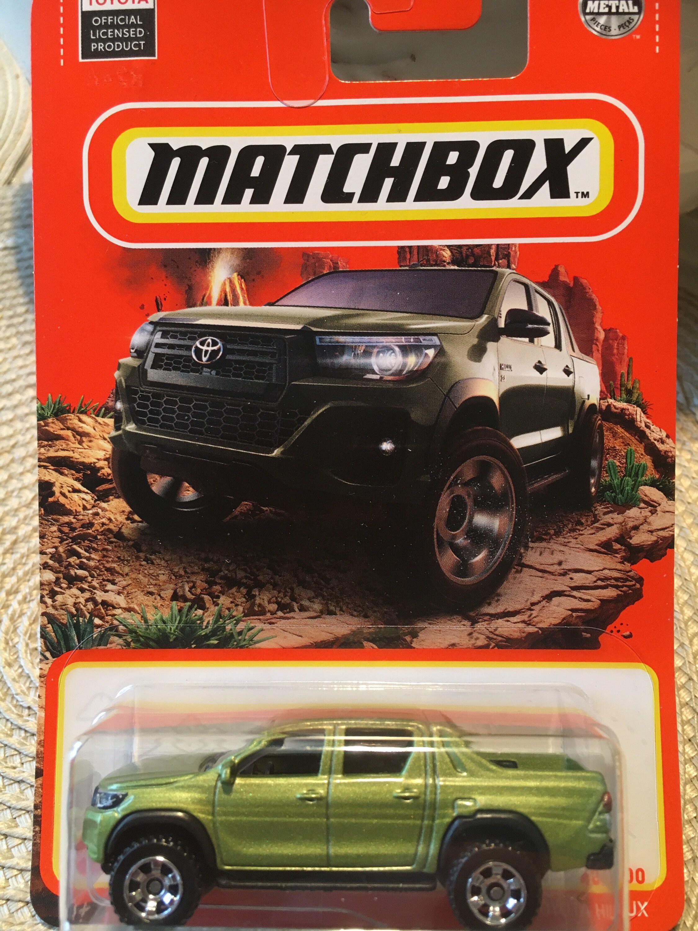 Toyota matchbox best sale cars