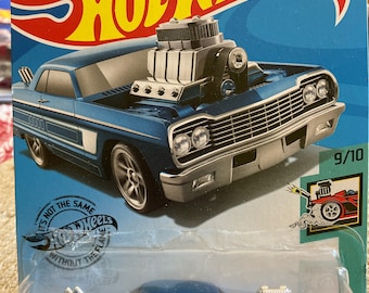 Hot Wheels 1964 Chevy Impala Rare Short Card - Etsy